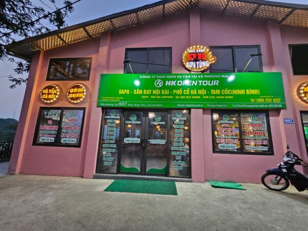 HK Open Tour Hanoi Sapa Bus VIP Cabin