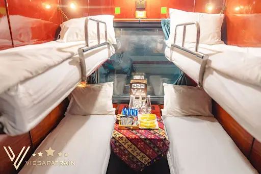 VIC Sapa Train: Luxury Overnight Train Hanoi to Sapa 2 Cabin Location
