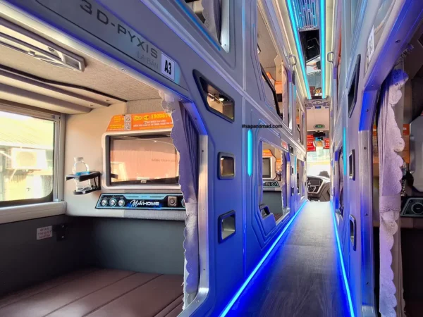 Sao Viet Bus: VIP Sleeper Bus Hanoi to Sapa