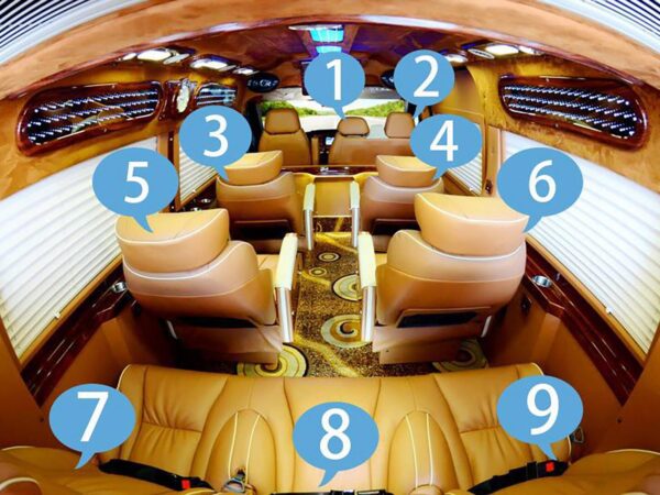 From Hanoi to Sapa by Limousine 9 Seats